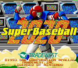 Super Baseball 2020 screenshot 4 for Super Nintendo